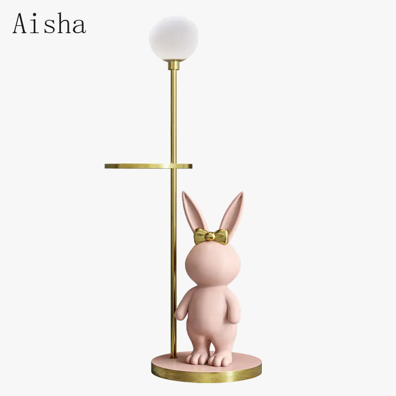 lampadaire nordique design lapin pour chambre enfant