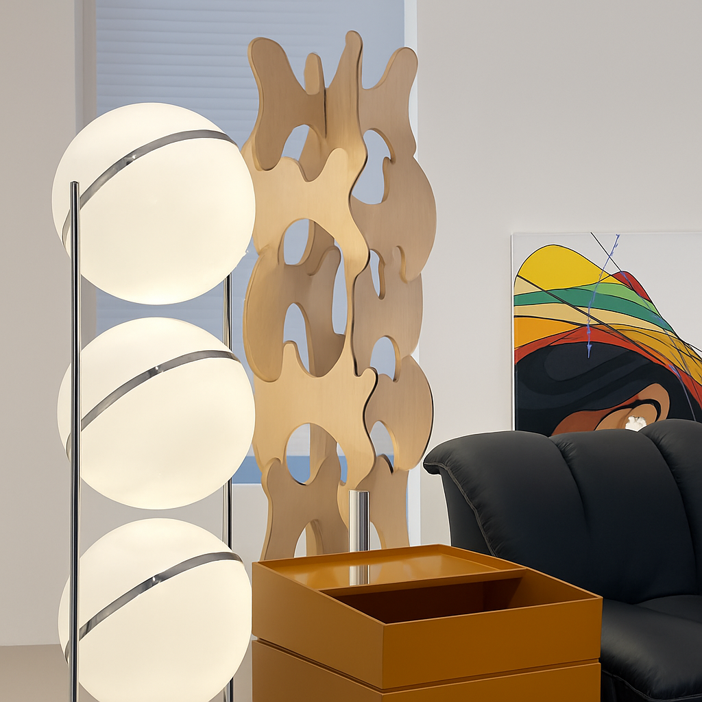 lampadaire nordique haut de gamme pour décoration intérieure moderne
