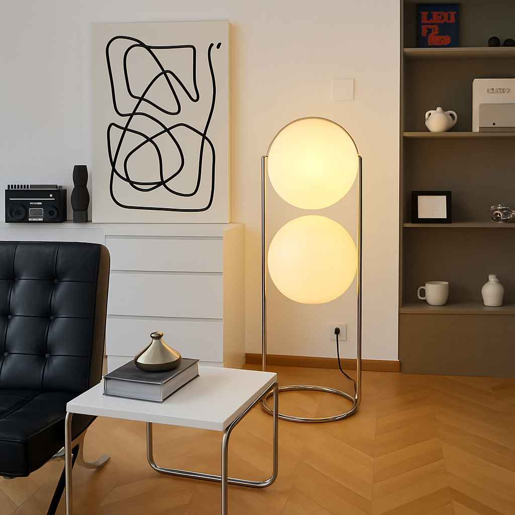 lampadaire nordique haut de gamme pour décoration intérieure moderne