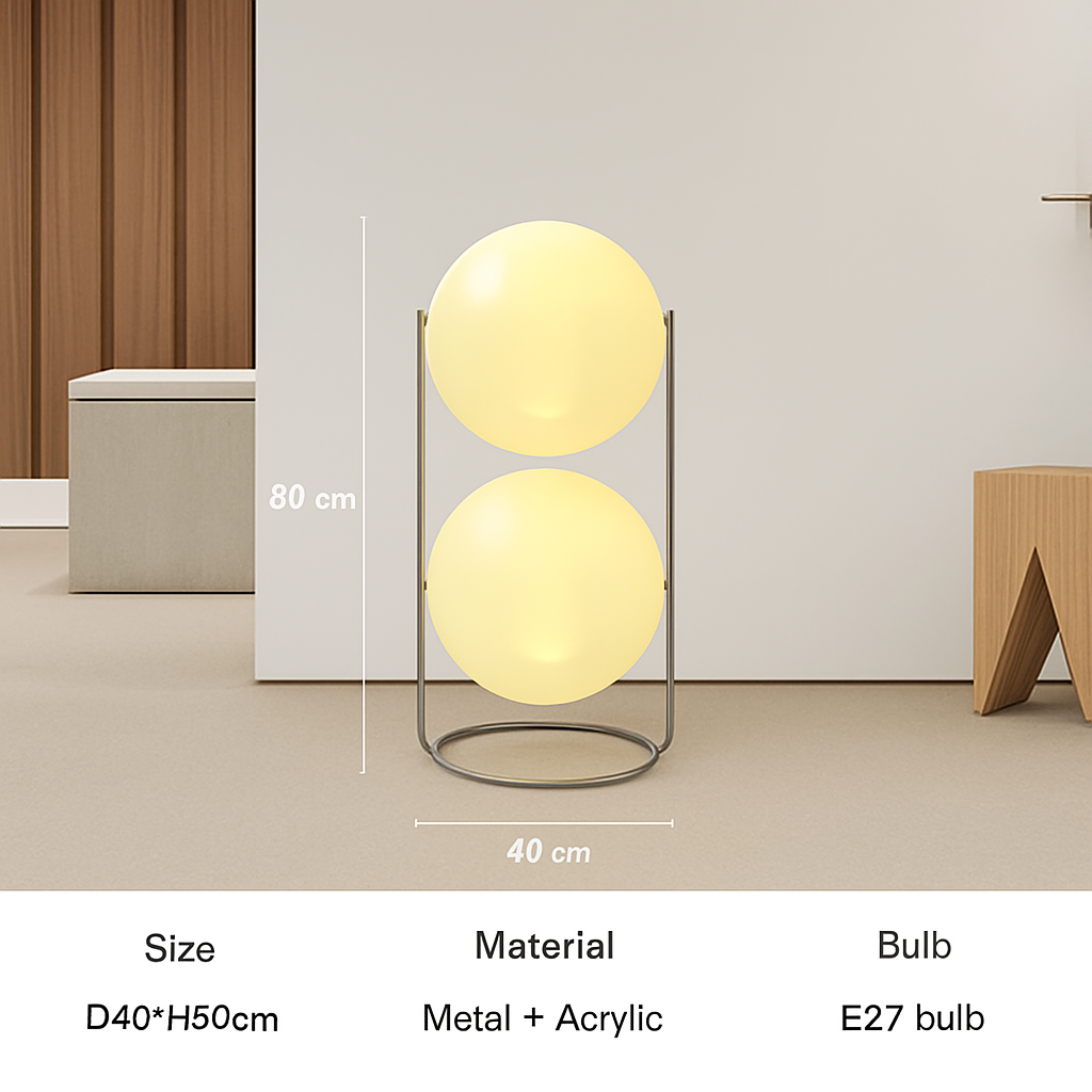 lampadaire nordique haut de gamme pour décoration intérieure moderne