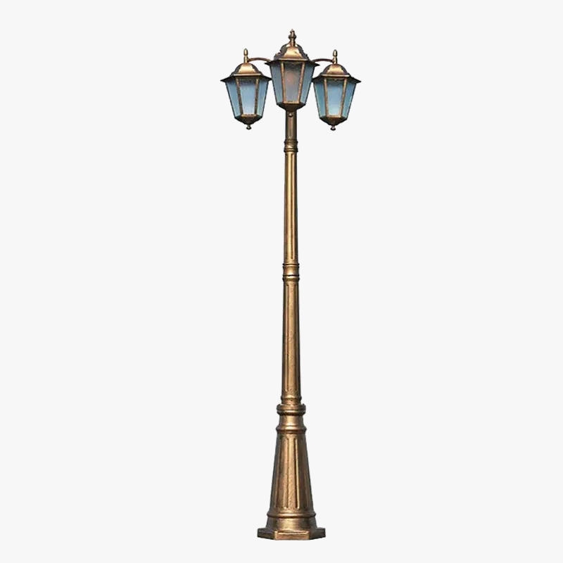 lampadaire épais en aluminium pour éclairage extérieur jardin