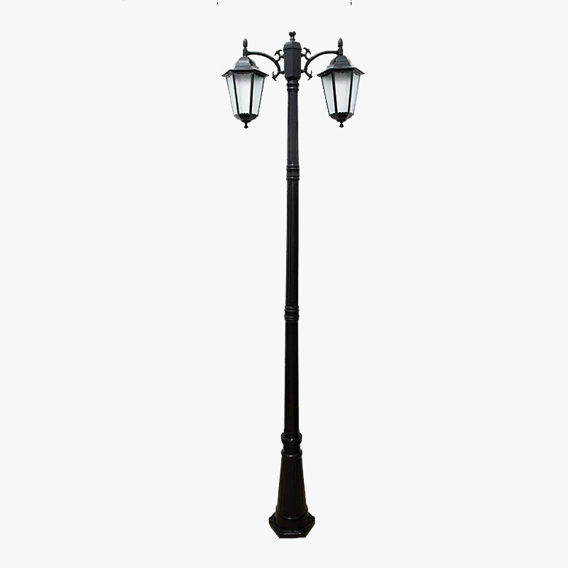 lampadaire épais en aluminium pour éclairage extérieur jardin
