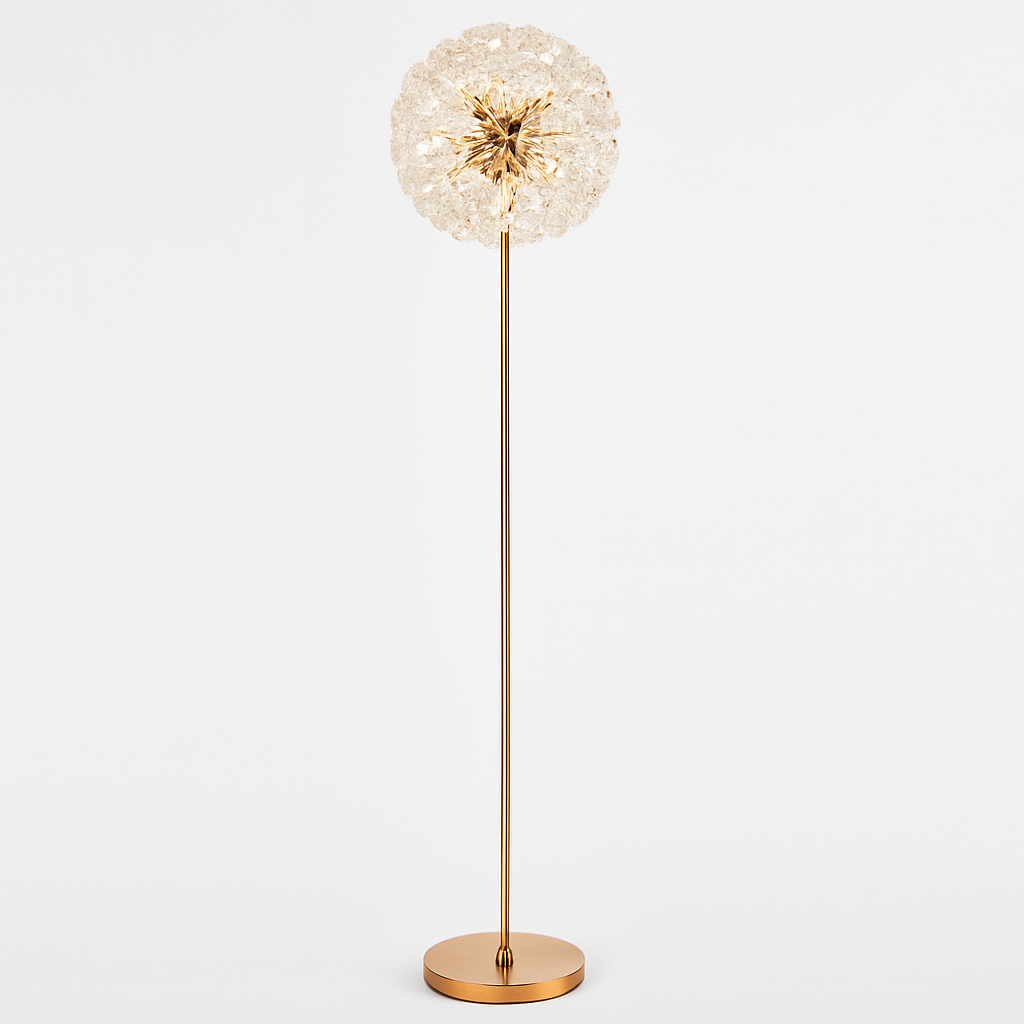 lampadaire pissenlit led pour décoration intérieure moderne