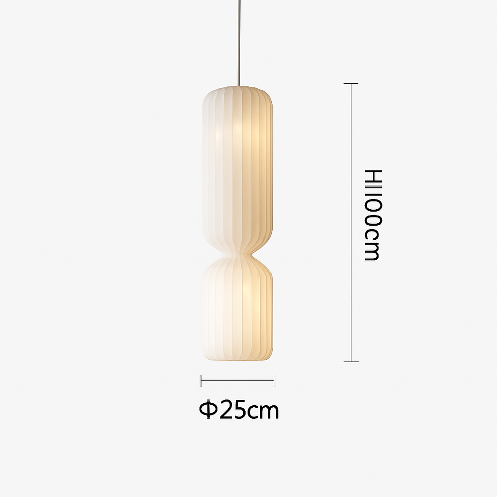 lampadaire plissé nordique en tissu pour décoration intérieure