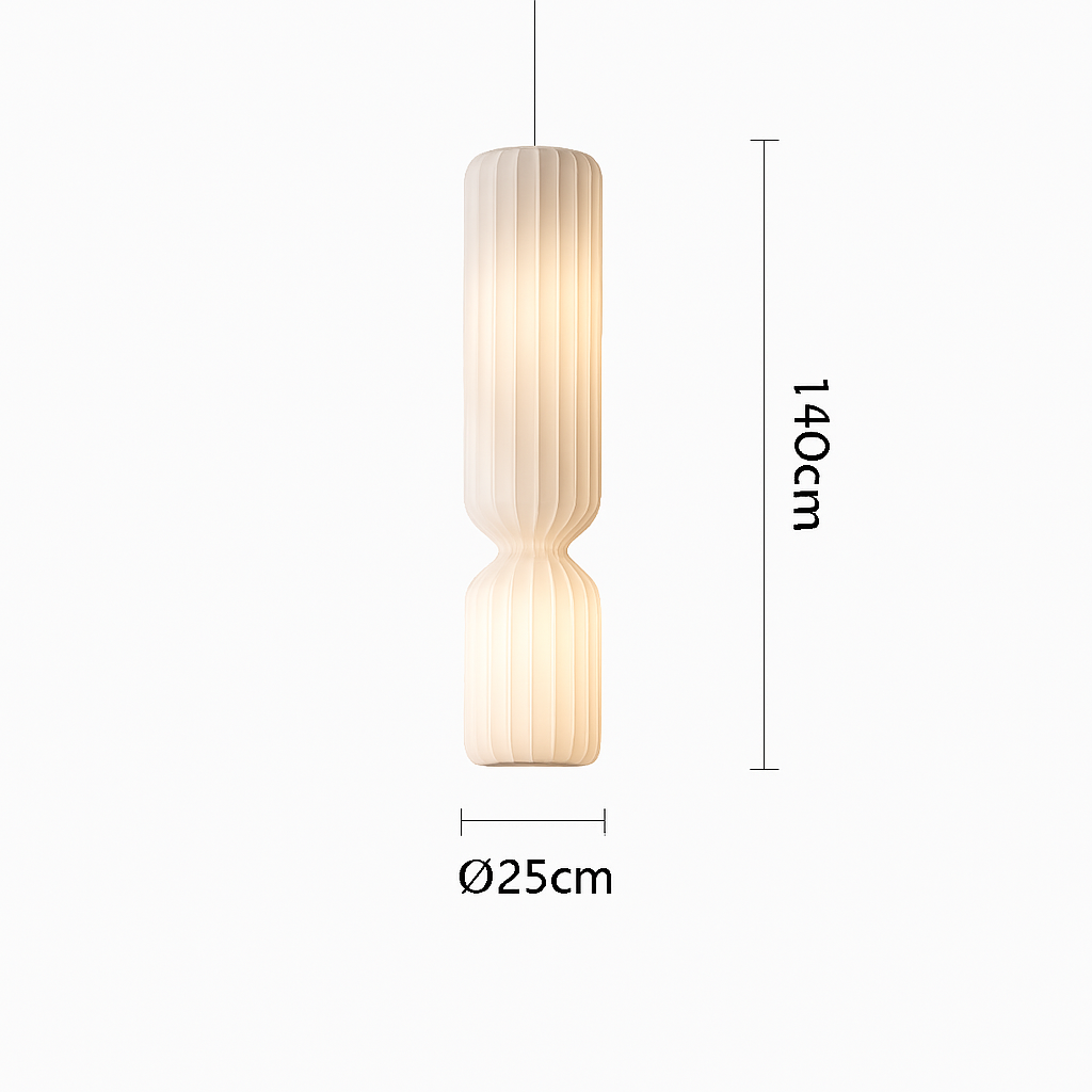 lampadaire plissé nordique en tissu pour décoration intérieure