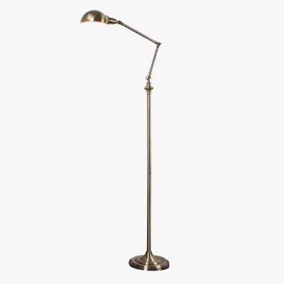lampadaire rétro en cuivre pour décoration intérieure créative