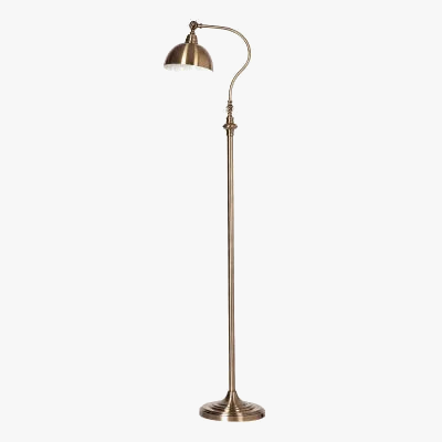 lampadaire rétro en cuivre pour décoration intérieure créative