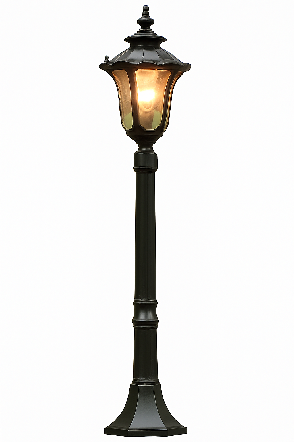 lampadaire rétro pour jardin et allées extérieures
