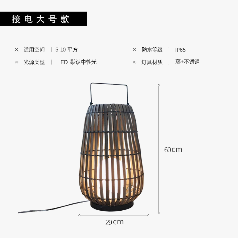 lampadaire solaire décoratif pour jardin et extérieur
