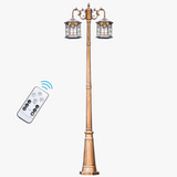 Lampadaire solaire de Style européen