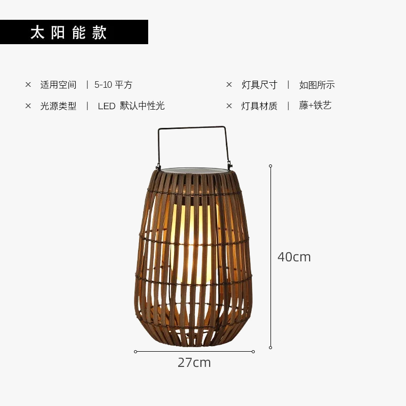 lampadaire solaire étanche pour jardin et espace extérieur