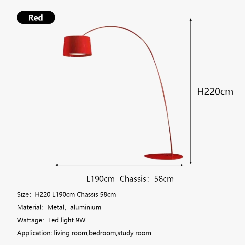 lampadaire twiggy lampe de sol minimaliste pour lecture et étude