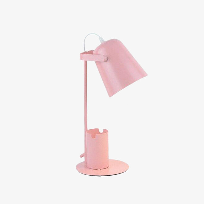 Lampe à poser LED avec porte-stylos incorporé coloré Ninal