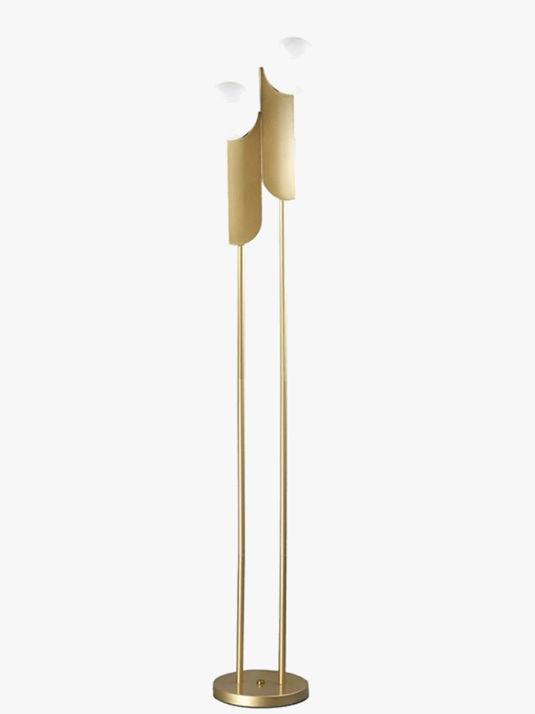 lampe boule de verre moderne double tête pour un éclairage élégant