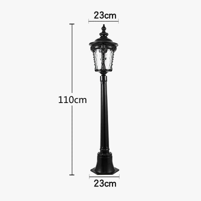 lampe d'extérieur étanche style européen pour jardin et paysage