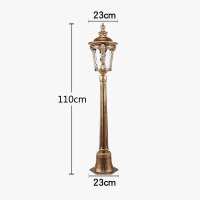 lampe d'extérieur étanche style européen pour jardin et paysage