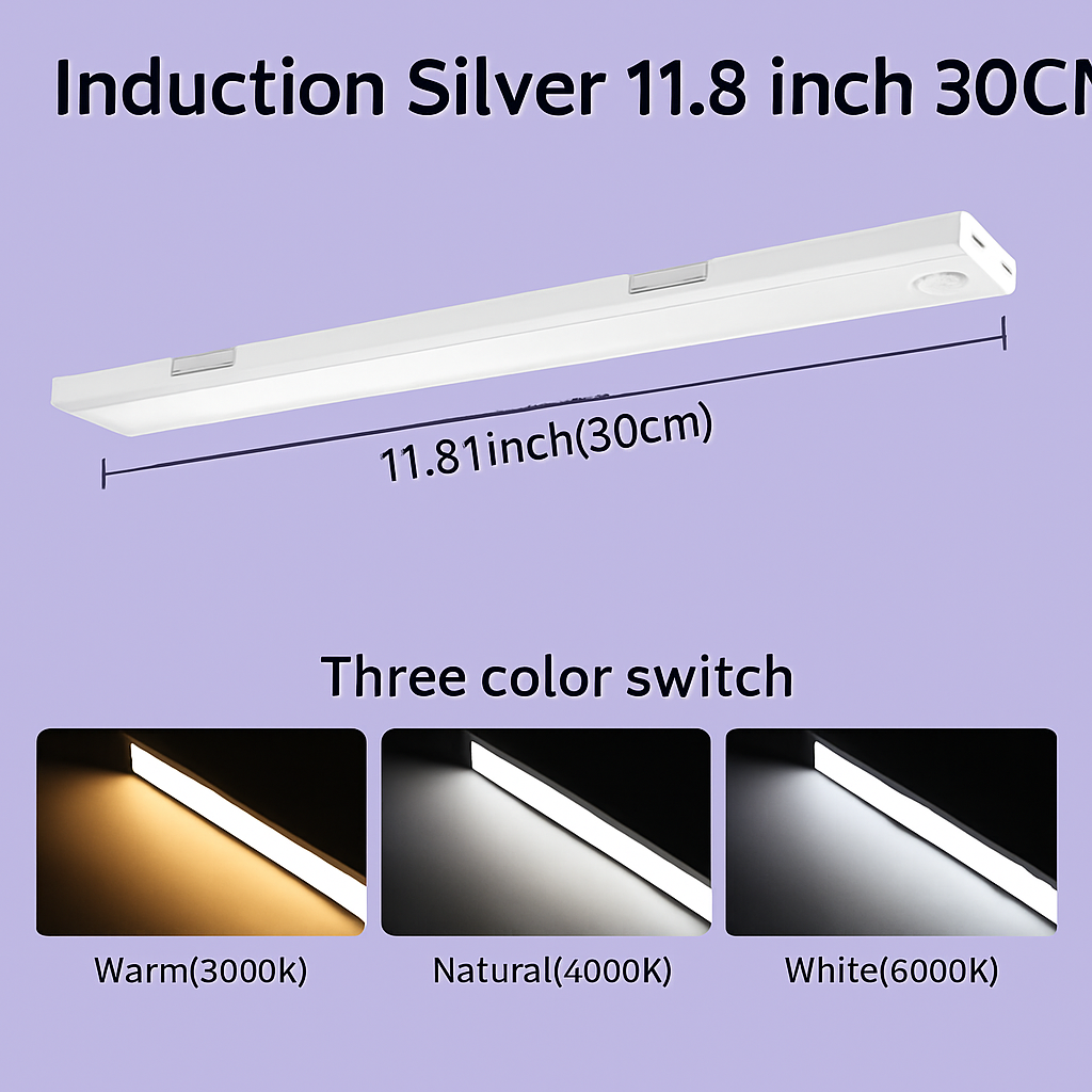 lampe à détecteur de mouvement led rechargeable sans fil