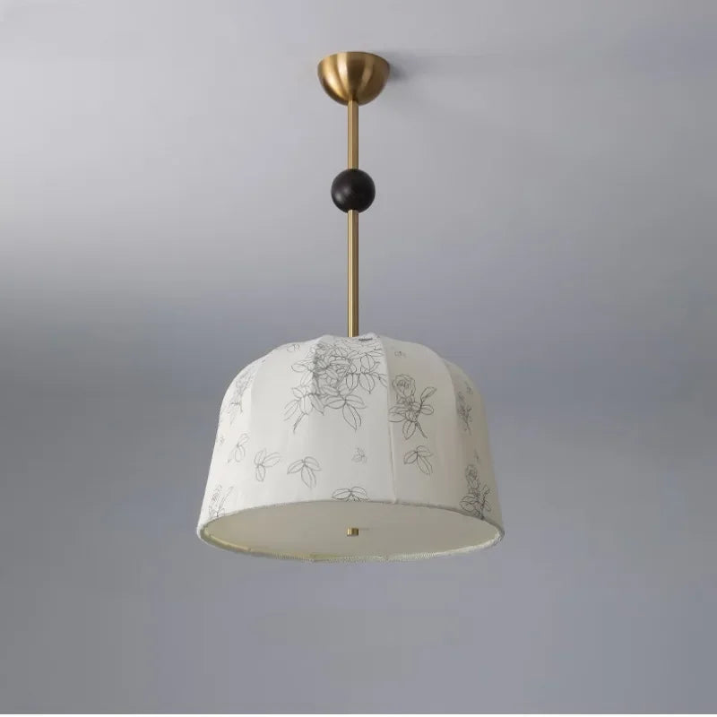 lampe d'étude en bois massif motif nanyang lustre rétro romantique