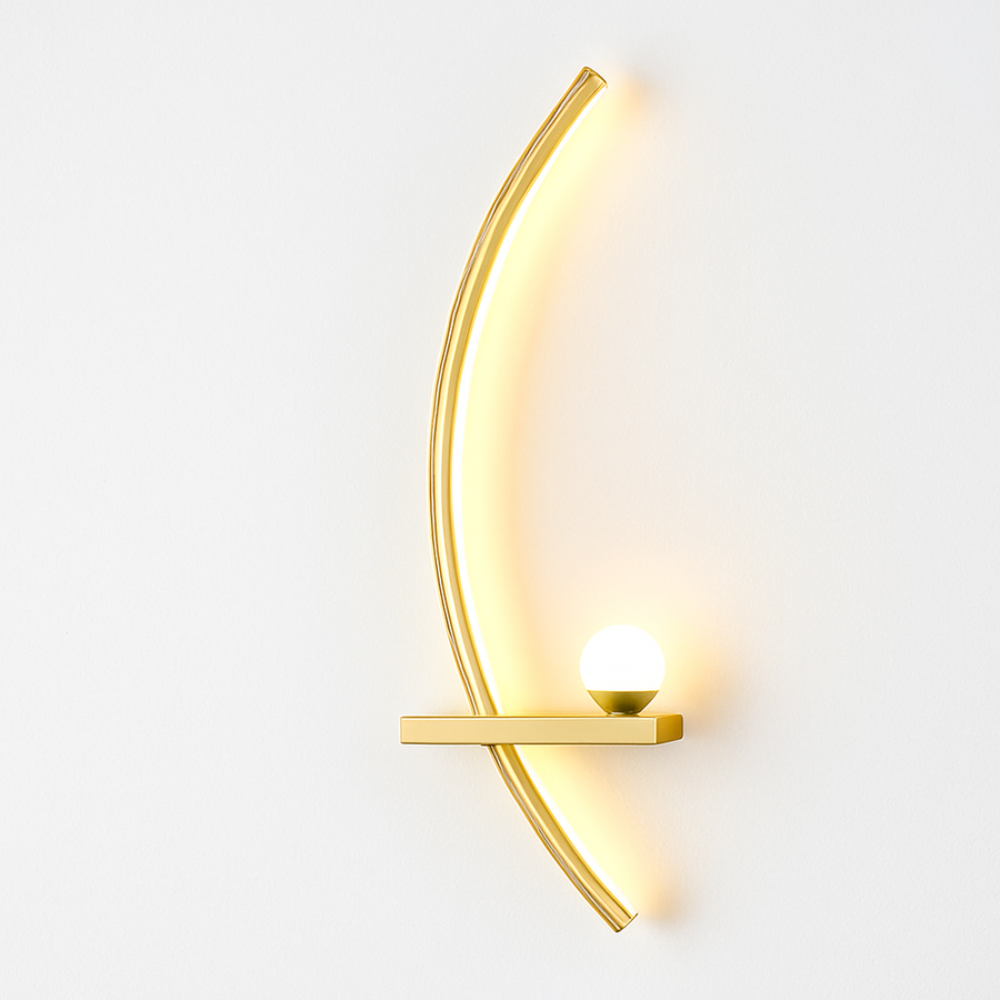 Lampe de applique murale LED moderne minimaliste noir ou applique murale décorative pour chambre chevet étude maison éclairage intérieur lustres lumières