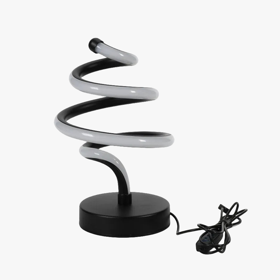 lampe de bureau créative en forme d'arbre de noël décorative usb