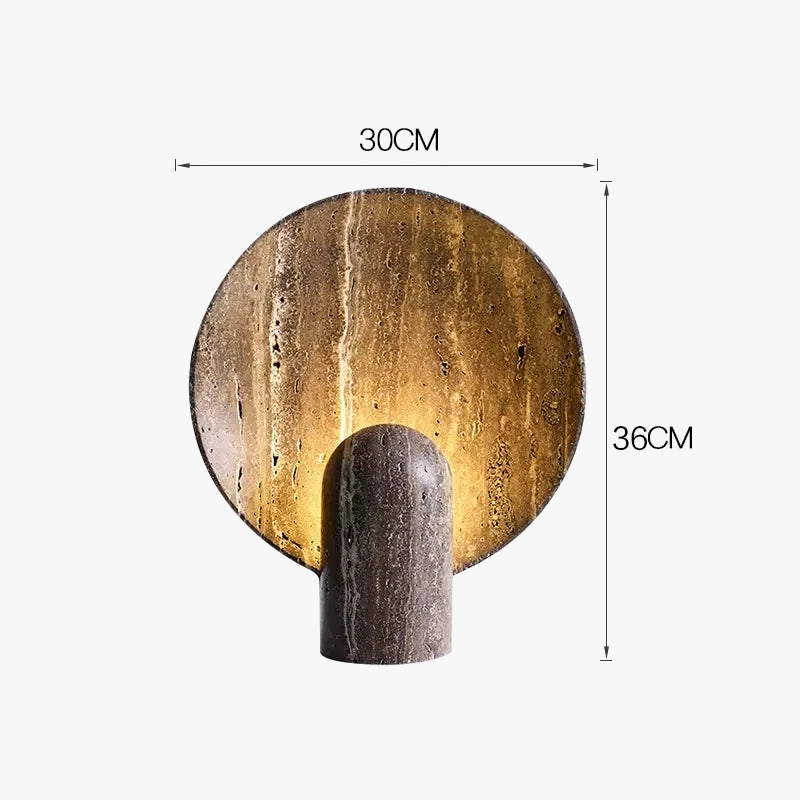 lampe de bureau créative en marbre pour décoration moderne