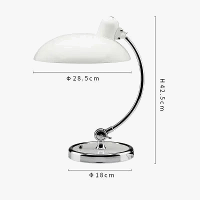 lampe de bureau design danois rétro bras pivotant flexible