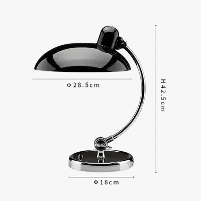 lampe de bureau design danois rétro bras pivotant flexible