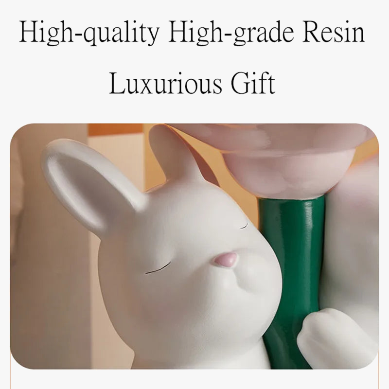 lampe de bureau kawaii lapin mignon décoration princesses cadeau luxe