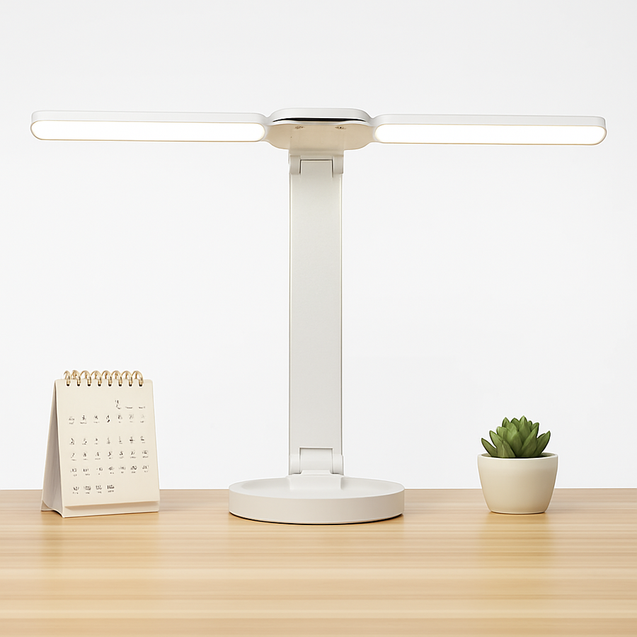 Lampe de bureau LED 3 niveaux réglable tactile veilleuse USB Rechargeable Protection des yeux lampe de Table pliable pour chambre chevet lecture