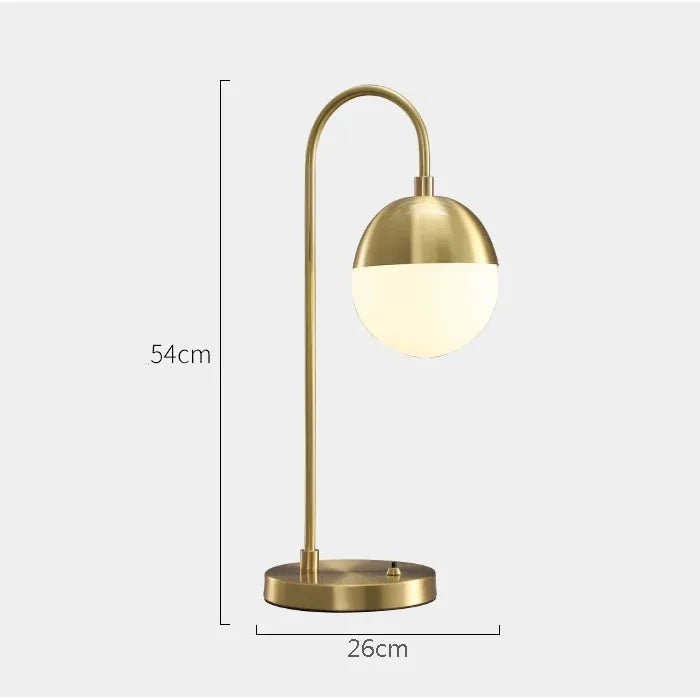 lampe de bureau led rétro créative pour éclairage intérieur