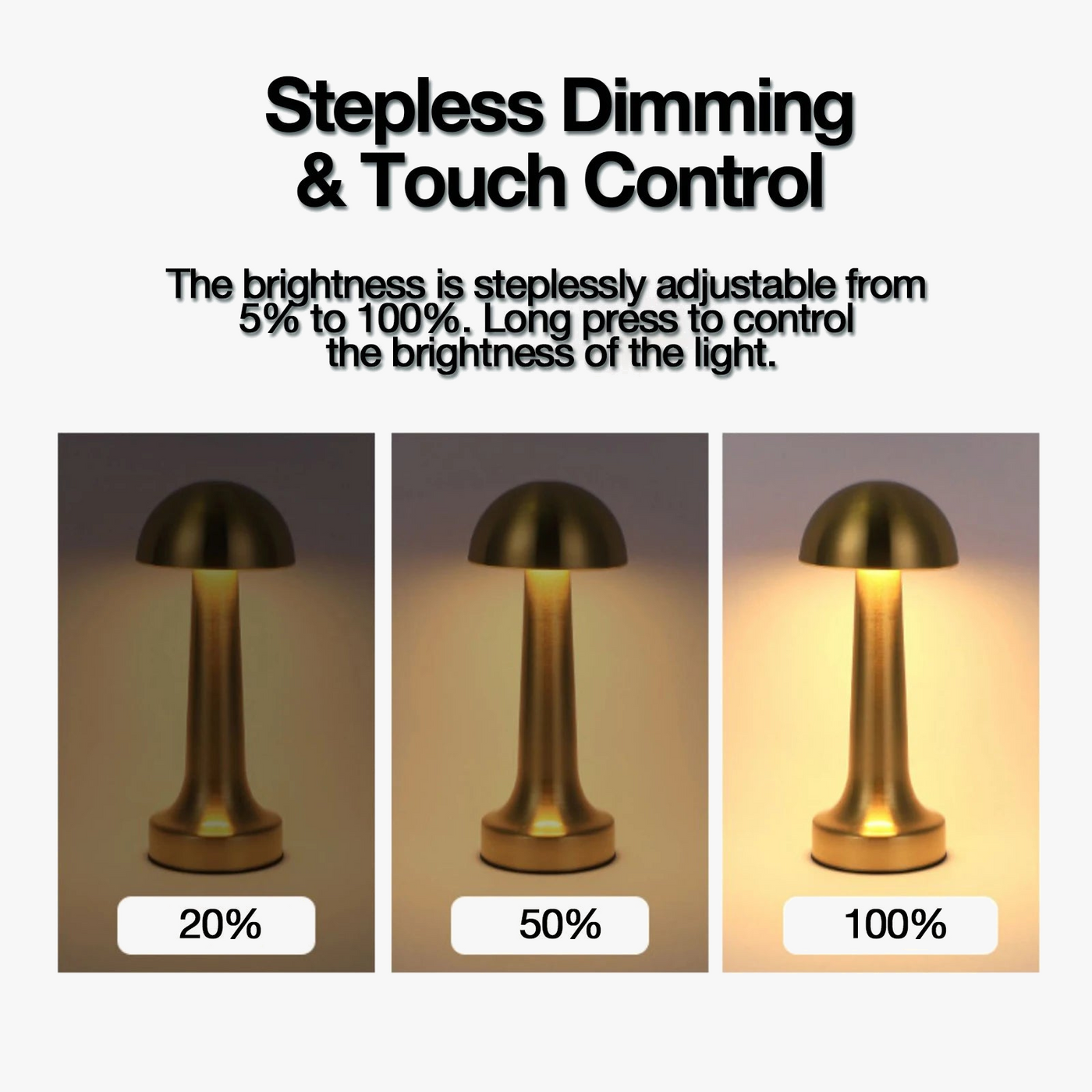 lampe de bureau led rechargeable tactile design moderne décoratif
