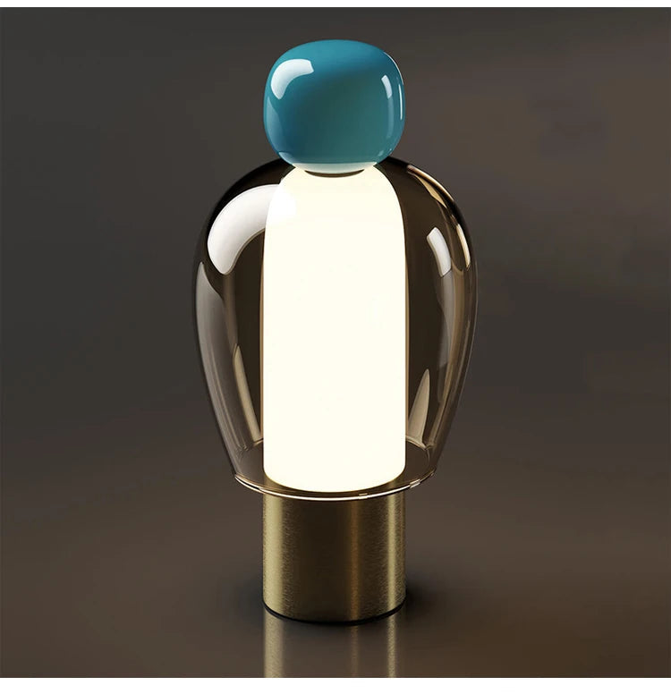lampe de bureau moderne avec chargeur usb intégrée et design minimaliste
