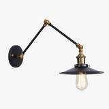 lampe de bureau pliante style industriel américain rétro