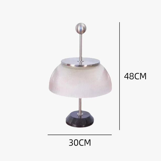 lampe de bureau rétro design italienne élégante pour intérieur moderne