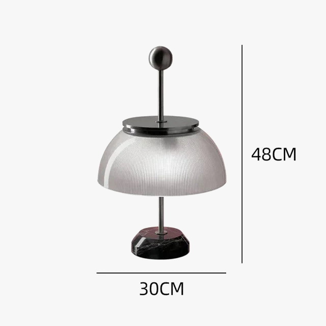 lampe de bureau rétro design italienne élégante pour intérieur moderne
