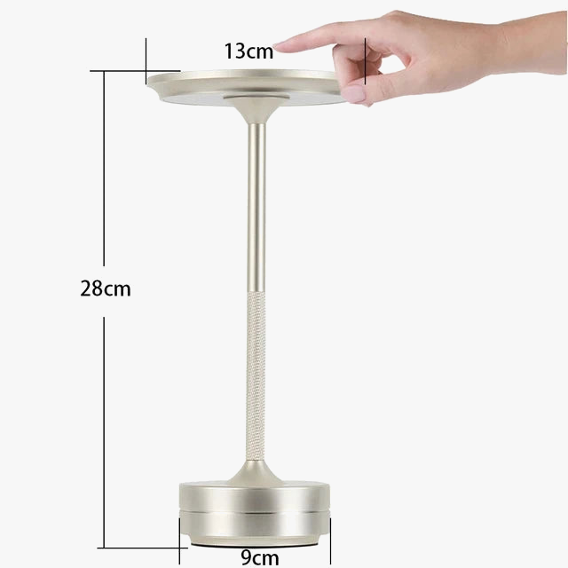 lampe de bureau tactile rechargeable sans fil pour toutes occasions