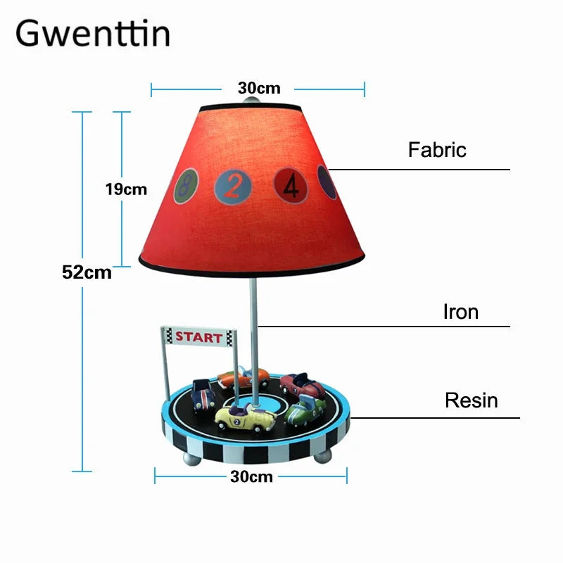lampe de bureau voiture lumineuse pour enfant et bébé