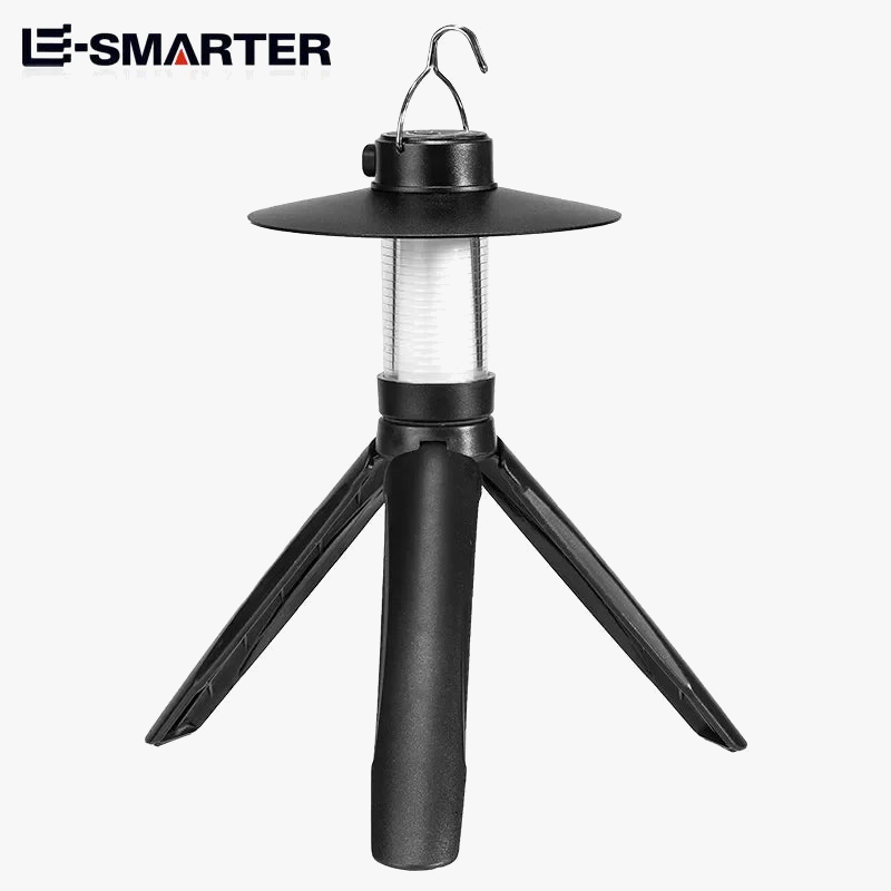 lampe de camping led d'urgence avec charge type c et intensité variable