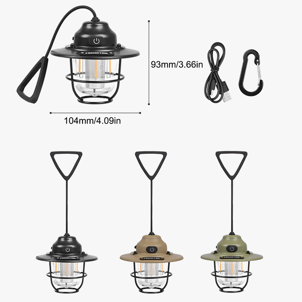 lampe de camping led étanche pour pêche et randonnée