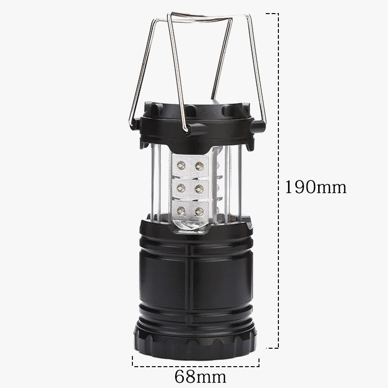 lampe de camping portable extensible lumière d'urgence