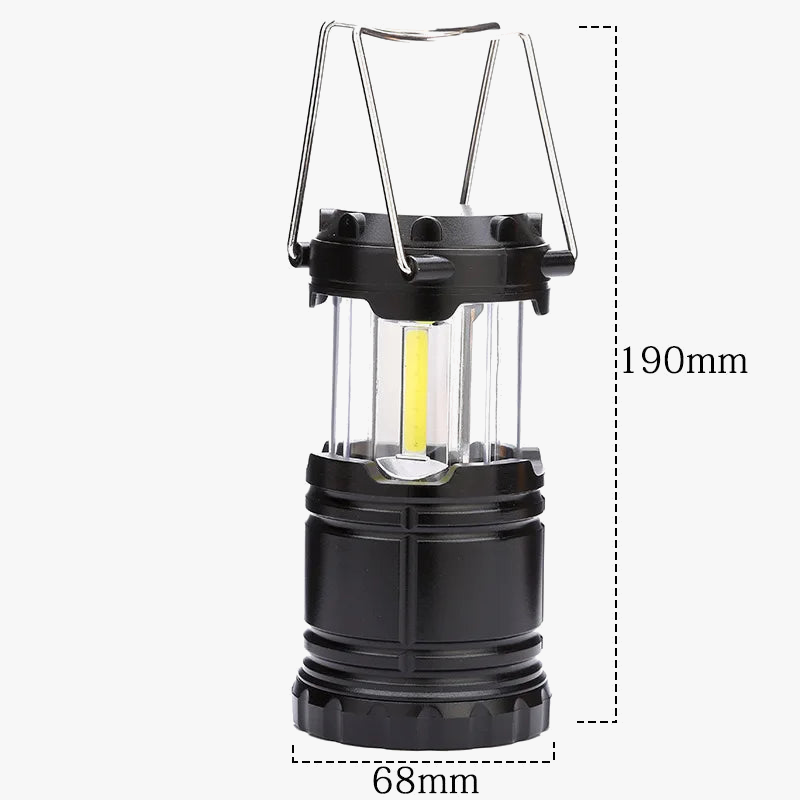 lampe de camping portable extensible lumière d'urgence