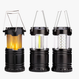 lampe de camping portable étanche 1000 lumens solaire et lumineuse