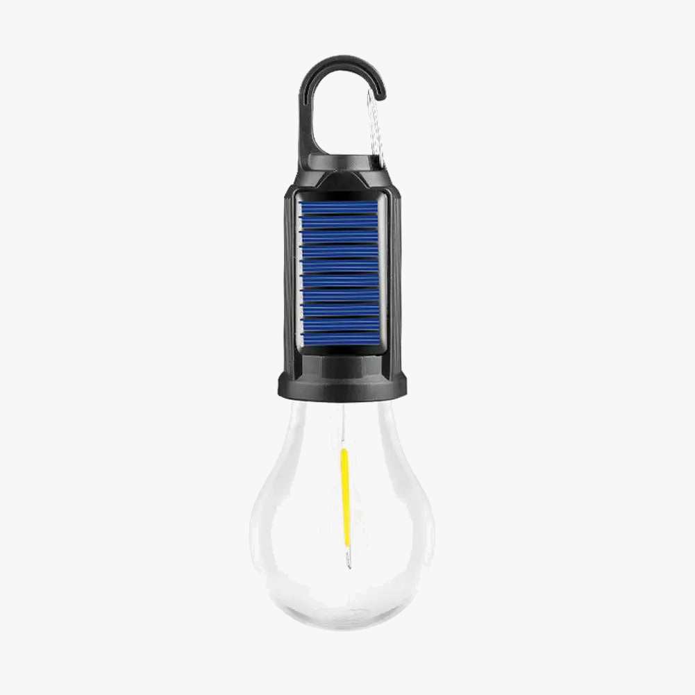 lampe de camping solaire à led avec crochet et usb étanche