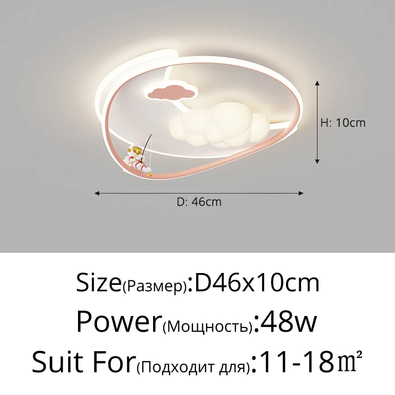 lampe de chambre enfant moderne à protection des yeux étoile créative