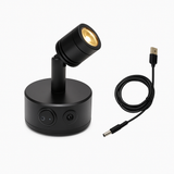 lampe de charge led rechargeable avec ventouse pour affichage décoratif