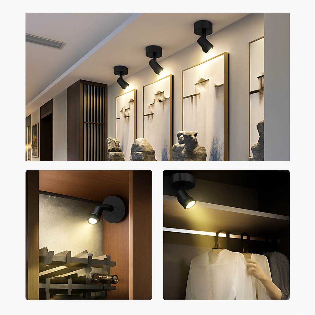 lampe de charge led rechargeable avec ventouse pour affichage décoratif