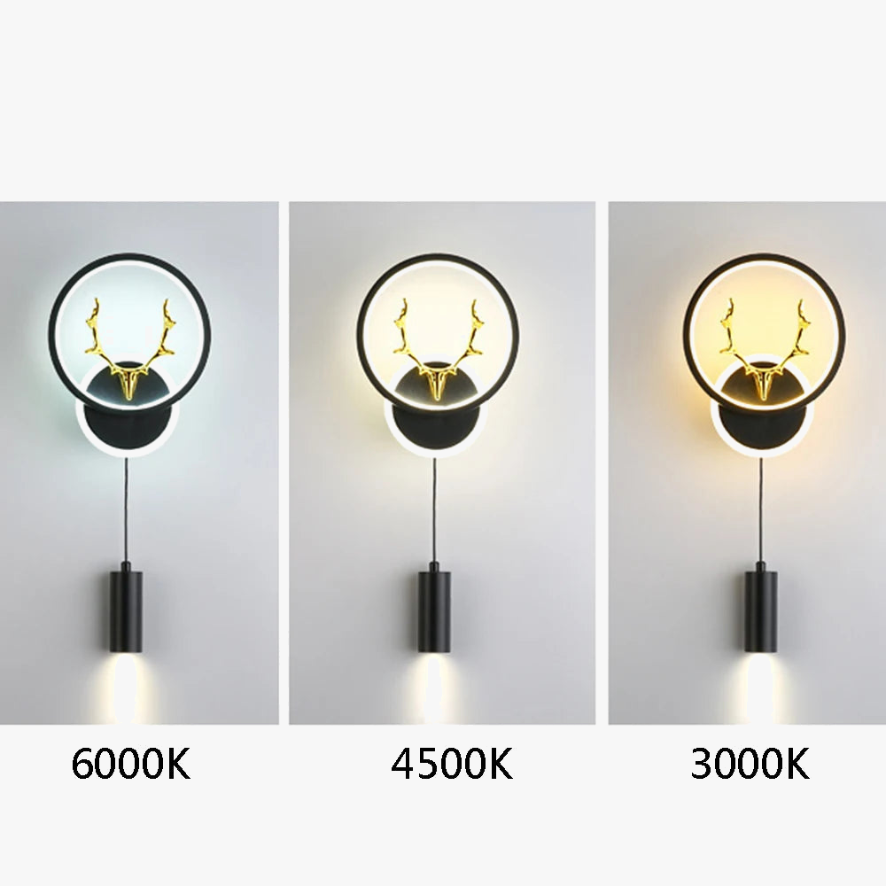 lampe de chevet créative style nordique pour décoration intérieure