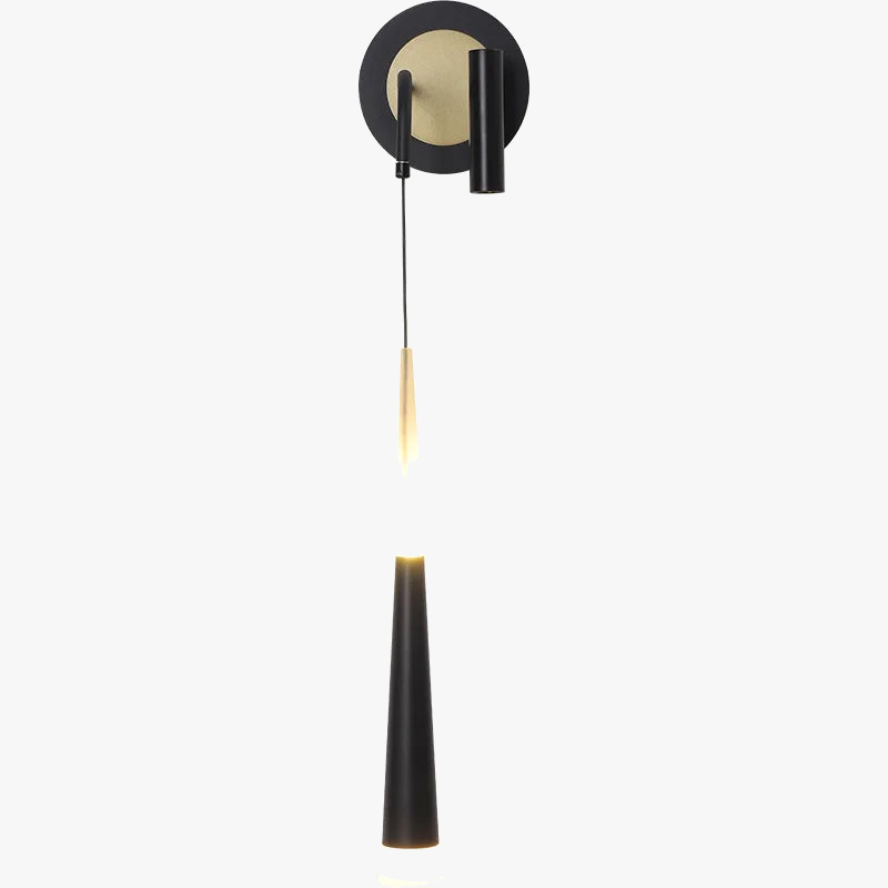 lampe de chevet design nordique moderne avec éclairage led