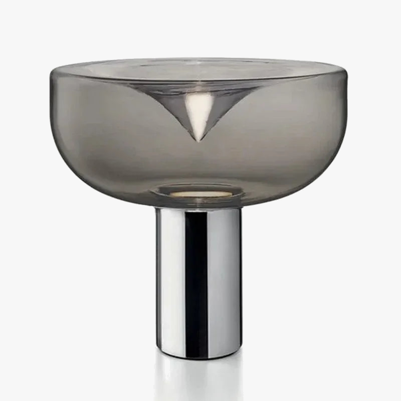 lampe de chevet design radar en verre moderne décorative