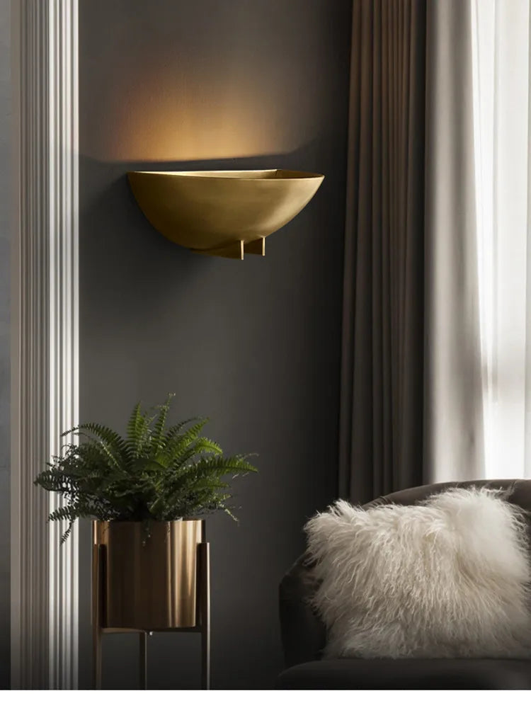 lampe de chevet en cuivre haut de gamme pour intérieur élégant
